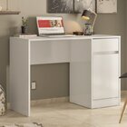 Conjunto 3 Peças Com Escrivaninha Morada, Gaveteiro 4 Gavetas