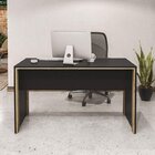 Conjunto 3 Peças Com Mesa Para Escritório 135cm, Estante E Ga