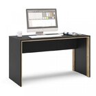 Conjunto 3 Peças Com Mesa Para Escritório 135cm, Estante E Ga