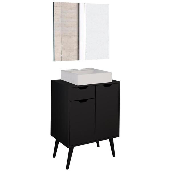 Conjunto 3 Peças Para Banheiro Bn3600x37x38 Tecno Mobili