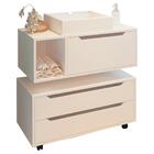 Conjunto 3 Peças Para Banheiro Bn3600x43x44 Tecno Mobili