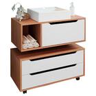 Conjunto 3 Peças Para Banheiro Bn3600x43x44 Tecno Mobili