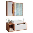 Conjunto 3 Peças Para Banheiro Bn3600x44x45 Tecno Mobili