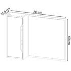 Conjunto 3 Peças Para Banheiro Bn3600x44x45 Tecno Mobili