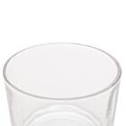 Conjunto 3 Potes De Vidro Com Tampas Coloridas 8cm