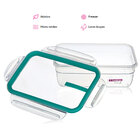 Conjunto 3 Potes Herméticos De Plástico Com Travas 300ml 1,24