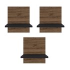 Conjunto 3 Prateleiras Para Escritório Br127 Criando Mobilia