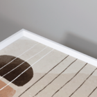 Conjunto 3 Quadros Com Moldura Abstrato