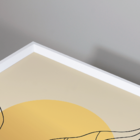 Conjunto 3 Quadros Com Moldura Floral Gold