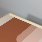 Conjunto 3 Quadros Com Moldura Símbolos Abstratos