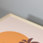 Conjunto 3 Quadros Com Moldura Sunset