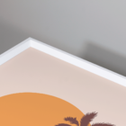 Conjunto 3 Quadros Com Moldura Sunset