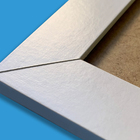 Conjunto 3 Quadros Decorativos Moldura Vidro Abstratos Quarto