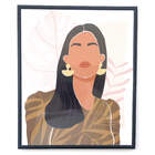 Conjunto 3 Quadros Decorativos Pintura Organica Boho Md2