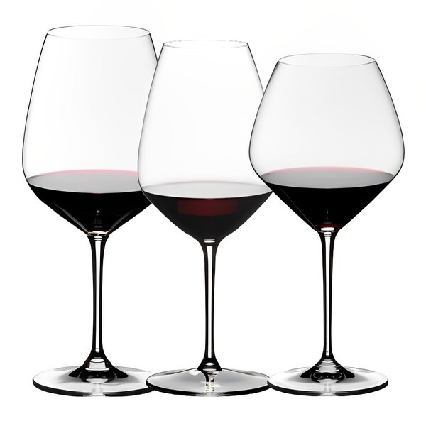 Conjunto 3 Taças Riedel Para Vinhos Tintos Cristal Importado