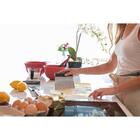 Conjunto 3 Tigelas Bowls Luxo Vermelho Cozinha Kitchenaid