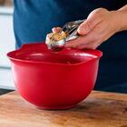 Conjunto 3 Tigelas Bowls Luxo Vermelho Cozinha Kitchenaid