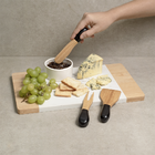 Conjunto 3 Utensilios De Bambu Oikos Para Antepasto E Queijos