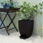 Conjunto 3 Vaso Quadrado Com Reservatório De Água Moderno Duo