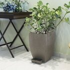 Conjunto 3 Vaso Quadrado Com Reservatório De Água Moderno Duo