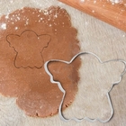 Conjunto 3pcs Cortador Biscoito Anjo Glace