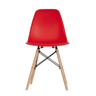 Conjunto 4  Cadeiras Charles Eames Eiffel Vermelha - Kzabela