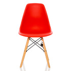 Conjunto 4  Cadeiras Charles Eames Eiffel Vermelha - Kzabela
