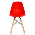 Conjunto 4  Cadeiras Charles Eames Eiffel Vermelha - Kzabela
