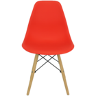Conjunto 4  Cadeiras Charles Eames Eiffel Vermelha - Kzabela
