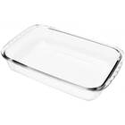 Conjunto 4 Assadeiras De Vidro Retangulares 3,7l Marinex Lasa