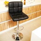 Conjunto 4 Banqueta Altas Encosto Estofado Para Cozinha Balcã