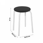 Conjunto 4 Banquetas Aço Expert Ciplafe