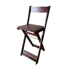 Conjunto 4 Banquetas Alta Dobráveis Bar Balcão Em Madeira  Im