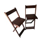 Conjunto 4 Banquetas Alta Dobráveis Bar Balcão Em Madeira  Im