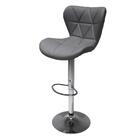 Conjunto 4 Banquetas Altas Com Encosto Para Cozinha Americana