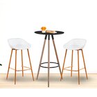 Conjunto 4 Banquetas Clarice  Branco