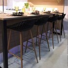 Conjunto 4 Banquetas Clarice  Preto