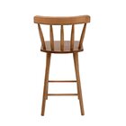 Conjunto 4 Banquetas Madeira Eucalipto Maciça Torneada Verniz