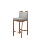 Conjunto 4 Banquetas Madeira Maciça Dani