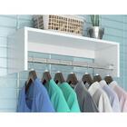 Conjunto 4 Cabideiros De Parede Para Apartamento Módulo