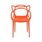 Conjunto 4 Cadeiras Allegra  Laranja