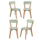 Conjunto 4 Cadeiras Antonella  Verde