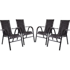 Conjunto 4 Cadeiras Bela, Artesanal, Para Área, Varanda, Edíc