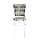 Conjunto 4 Cadeiras Branca Para Cozinha Hawai Cappuccino Prem