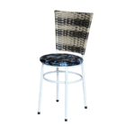 Conjunto 4 Cadeiras Branca Para Cozinha Hawai Cappuccino Prem