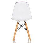 Conjunto 4 Cadeiras Charles Eames Eiffel Dsw - Acrílica Trans