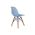 Conjunto 4 Cadeiras Charles Eames Eiffel Wood Base Madeira -