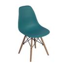 Conjunto 4 Cadeiras Charles Eames Eiffel Wood Base Madeira -