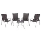 Conjunto 4 Cadeiras Colombia 1 Mesa Baixa Colombia Para Área