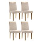 Conjunto 4 Cadeiras Creta - Lukaliam Móveis